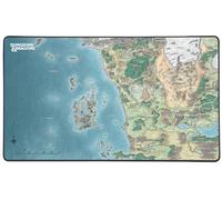 Konix Dungeons & Dragons XXL Mouse Pad 80 x 46 cm for Desktop PC Gaming - Non-Slip Base - Faerûn Map