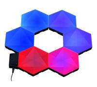 Konix Gaming LED Beleuchtungspack Inferno 13,2 x 15,1 cm - RGBIC Beleuchtung - Musiksynchronisation - Kompatibel mit Smart Home Alexa und Google Home