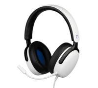Konix Kabelgebundener ohrumschließendes Gaming-Headset für PS5 - Flexibles Mikrofon - 40 mm-Lautsprecher - 3,5 mm Klinke - 1,5 m Kabel - Weiß