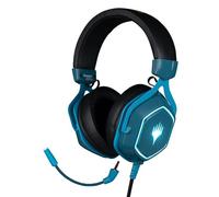 Konix Magic The Gathering Gaming-Headset für PC - 50 mm Lautsprecher - Abnehmbares Mikrofon - 2 m USB-Kabel - Hintergrundbeleuchtung - Blau