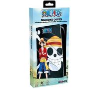 Konix One Piece Protective Case for PS5 Console - Silicone - Shockproof - Scratch-Resistant - Luffy Motif - Black