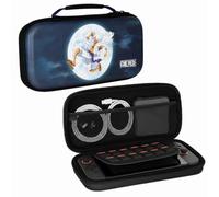 Konix One Piece Schutzhülle und Transporttasche für Nintendo Switch, Switch OLED und Switch 2 - Platz für 8 Spiele - Motiv Luffy Gear 5 - Blau