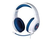 Konix PSG Kabelgebundenes Gaming-Headset für PC, PS4, PS5, Switch, Xbox One und Series X|S - 45° Mikrofon - Kabel 1,5 m - 3,5 mm Klinkenstecker - Weiß und Blau