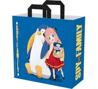 Konix Spy x Family 40 x 45 x 20 cm Recycled Anya and Fluffy Puffy Shopping Bag, Blue