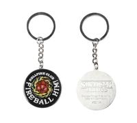 Konix Stranger Things Keyring - 4 x 4 cm - Metal - Fireball Design