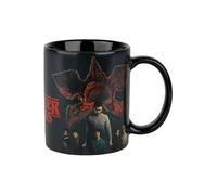 Konix Stranger Things Team vs Demogorgon Heat Active Mug - Black - 320ml