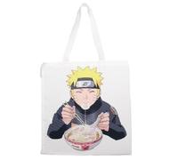 Konix Stranger Things Tote Bag, White - Naruto Ramen, 38 x 42 cm, Naruto Shippuden