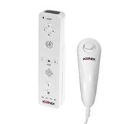 Konix White Wireless Controller for Wii/Wii U