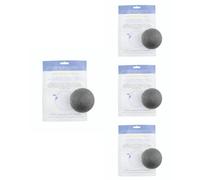 Konjac Face Sponge Bamboo Charcoal 1 sponge - Grey - LOT OF 4