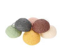Konjac Sponge Set Facial Body Care Sponge Konjac Wash Face Flutter for Gentle Face Deep Pore Cleansing and Exfoliation for Sensitive, Oily Acne Prone Skin,Organic Facial Skincare(Round)
