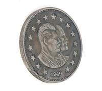 KONJEELIO 1949 Russia Lenin And Stalin Profile Commemorative Coins Medal Coins Vintage Crafts Gifts-onesize