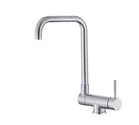 KONJEELIO Kitchen Tap Kitchen Dishwasher Tap Cold Water Mixer Tap 360 Degree Rotary Kitchen Sink Tap Single Handle Can Rotate