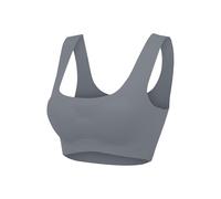KonJim Sports Bras Womens Push Up Wirefree Yoga Bra with Removable Pads Push Up Wireless Running Bralette Leisure Crop Vest Tops for Yoga Running Jogging Gym
