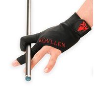 KONLLEN Billiard Gloves for Left/Right Handed L/XL Professional Non-Slip Adjustable and Breathable Snooker Gloves Common Sizes for Adults