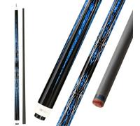 KONLLEN Laser Series KL-BP Carbon Fiber Pool Cues Unwrapped Professional Cues Full Carbon Technology Low Deflection 12.2mm 58" Uni-Loc Pin