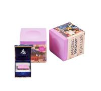 KONLLEN Pool Cue Chalk Nano Technology Billiard Chalk for Professional Tournament Dedicated Pool Chalk Outstanding Performance, Reduce Miscue, Durable, Low Deflection, Pink (2-Piece)
