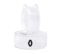 KONMAY 0.5mm Monofilament Fishing Wire with Organizing Case, 65 Meters Clear Nylon Fishing Line for Balloon Arch, Beading, Invisible Ornament Hanging String, Crafting
