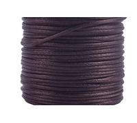 KONMAY 80 Yards 1.0mm Nylon Rattail Satin Silk Trim Cord Beading String for Chinese Knotting, Kumihimo, Beading, Macramé, Jewelry Making, Dark Brown