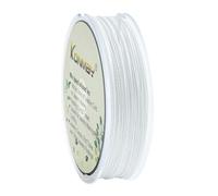 KONMAY 90 Meters 0.12mm 4 Strands Braided Fishing Line, 10kg. Strength, Beading Line, Extra Strong String for Jewelry Making, Bead Weaving, Loom Work, Crafting