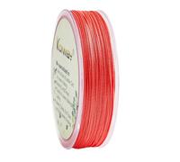 KONMAY 90 Meters 0.4mm 4 Strands Braided Fishing Line, 35kg. Strength, Beading Line, Extra Strong String for Jewelry Making, Bead Weaving, Loom Work, Crafting
