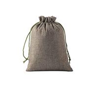 KONMAY Drawstring Jute Gift Bags, Army Green 7x9cm, Jewelry & Party Bags, 20pcs