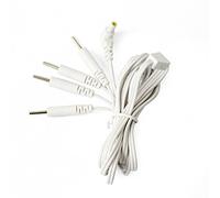 KONMED 1 Pair Tens Lead Wires Jack 2.35mm Plug 2.0mm 4-Pin Connection