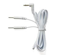 KONMED 10 Pieces Tens Lead Wires Jack 3.5mm Plug 2mm Pin Connection