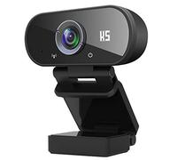 Konnek Stein Webcam HD 1080P Video, Buit-in Microphone, Computer USB Web Cam with Tripod and Privacy Cover, Plug and Play, PC Webcam for Video Calling, Conferencing, Compatible with Desktop, Laptop