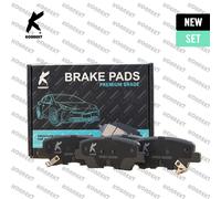 Bosch BP1478 - Brake Pads Car Rear Axle - Bosch Quality - Reduced Noise and Dust - ECE-R90 Certified - Copper-Free - 1 Set of 4 Pads