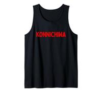Konnichiwa Japan Hello Tank Top