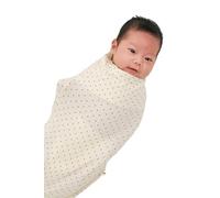Konny Newborn Swaddle Pouch | Soft & Breathable Baby Sleepwear(0-3 Months) | Swaddles for Newborns, Nursery Swaddling Blankets (Wine Dot)