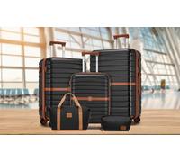 KONO 1 or 3-Piece PC Hard Shell Suitcase and Travel Bag Set : 28-inch Suitcase and a Travel Bag Set/One