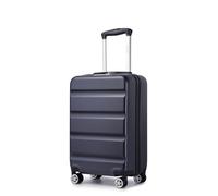 Kono 20" Cabin Luggage Suitcase | Durable Hard Shell | TSA Combination Lock | 4 Dual Spinner Wheels | Lightweight Hand Carry Travel Luggage Suitcases (Navy,55x35x22cm)