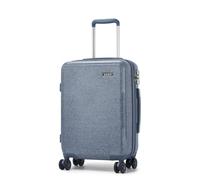 Kono 20" Carry on Suitcase Lightweight Hand Cabin Luggage PC+ABS Hard Shell Travel Bag with TSA Security Lock Double Spinner Wheels (Denim Blue, Cabin 20")