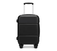 Kono 20 Inch Carry On Suitcase, Lightweight 4 Wheel Hard Shell Cabin Luggage, Travel Suitcase Approved for Airlines British Airways (Black)