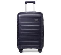 Kono 20 Inch Lightweight 55x40x20cm Cabin Hard Shell Suitcase 40L Travel Carry On Luggage with TSA Lock and 4 Spinner Wheels(Navy)