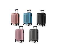 Kono 20 inch Suitcase ABS Hard Shell Carry On Luggage:Navy