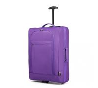 Kono 20" K1873-2 - SOFT SHELL HAND LUGGAGE - BLACK