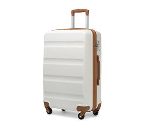 Kono 24 Inch Medium Suitcase Lightweight Hard Shell Luggage | Checked Luggage, 4 Spinner Wheels, Telescopic Handle, TSA Lock, YKK Zipper, Ideal for Travel Business Trip