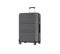 Kono 32" Extra Large Durable Hard Shell Hold Suitcase Lightweight ABS+PC Checked Luggage with Smooth Spinner Wheels for Family Long Haul Trips (Grey)