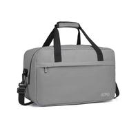 Kono 35x20x20 Holdall Cabin Luggage Travel Bag Under Seat Flight Bag with Shoulder Strap 14L (Grey)