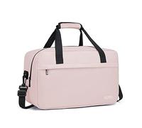 Kono 35x20x20 Holdall Cabin Luggage Travel Bag Under Seat Flight Bag with Shoulder Strap 14L (Pink)