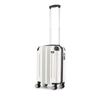 Kono 55x35x20cm Boarding Case Hard Shell ABS Travel Trolley Cabin Hand Luggage Suitcases 33L (Beige)