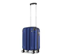 Kono 55x35x20cm Boarding Case Hard Shell ABS Travel Trolley Cabin Hand Luggage Suitcases 33L (Navy)