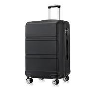 Kono 55x40x20cm Cabin Suitcase ABS+PC Hard Shell 20" Carry On Hand Luggage | Lightweight Small Case, Silent Spinner Wheel, TSA Lock,Compatible With Ryanair And easyJet For Short European City Break Trip