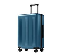 Kono ABS & PC 24Inch Hard Shell Medium Suitcase with 4 Wheels Lightweight Aluminium Trolley Handle, 360° Spinner Wheels, Water-Resistant & Durable Material - Airline Compatible (66X25X44cm) Navy