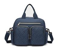 Kono Baby Changing Bag, Multifunction Nappy Bags, Hospital Maternity Tote Handbag, Diaper Messenger with Stroller Straps and Insulated Pockets, for Mum and Dad