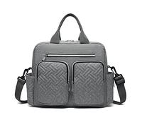 Kono Baby Changing Bag, Multifunction Nappy Bags, Hospital Maternity Tote Handbag, Diaper Messenger with Stroller Straps and Insulated Pockets, for Mum and Dad