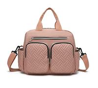Kono Baby Changing Bag, Multifunction Nappy Bags, Hospital Maternity Tote Handbag, Diaper Messenger with Stroller Straps and Insulated Pockets, for Mum and Dad