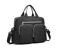 Kono Baby Changing Bag Nappy Changing Bags Multifunctional Baby Diaper Bag, Maternity Messenger for hospital with Insulated Pockets (Black)